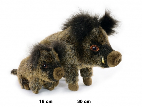 Wildschwein sitzend 30 cm